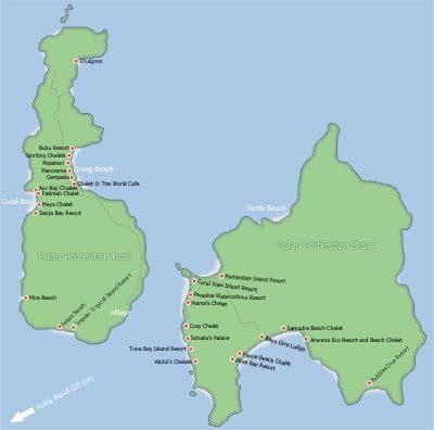 Les îles Perhentian - Malaisie